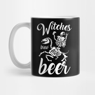 Funny Halloween Witches Brew Beer Mug